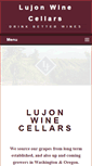 Mobile Screenshot of lujonwinecellars.com